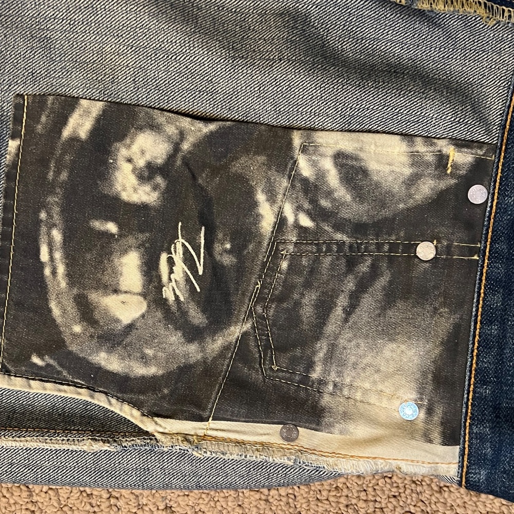 Levi x Futura Laboratories 39meg denim jacket and pant set 2005 - Picture 15 of 16